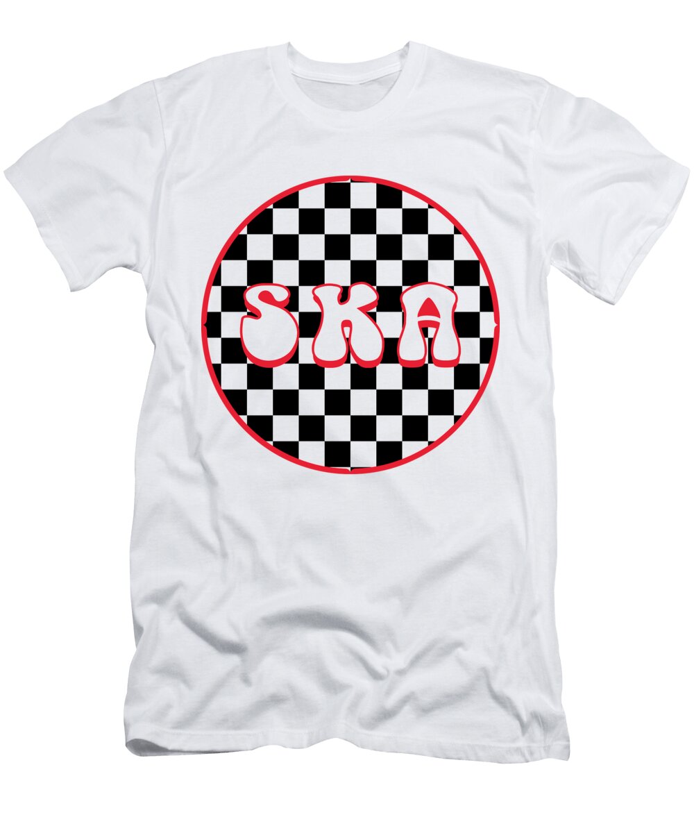 Ska Red Black and White Nobodys Hero T-Shirt