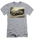 Sketch of a Modern Hyundai Ioniq Car Design Automotive Illustration Lowell Harann T-Shirt