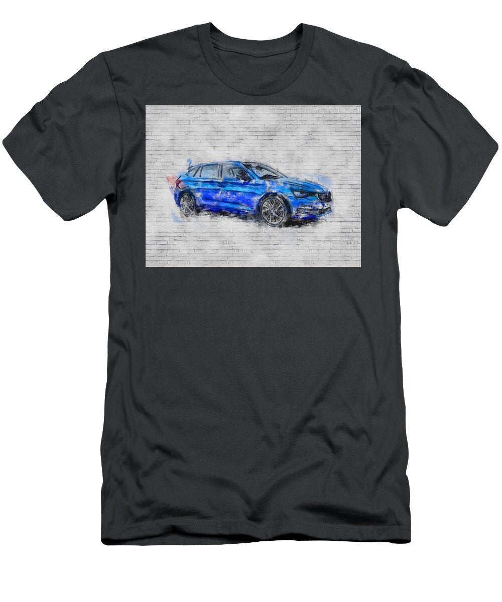 Skoda Scala Studio 2019 Cars New Hatchback Ashtyn Treutel T-Shirt
