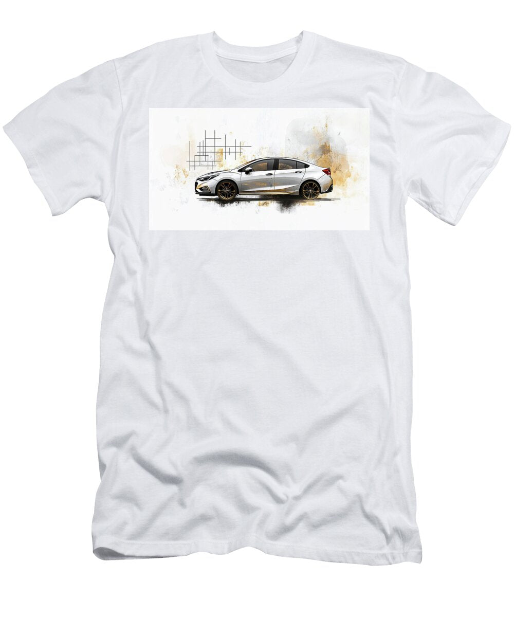 Sleek Chevrolet Cruze Hatchback Car Donato Williamson T-Shirt