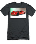 Sleek Red Sports Car Design Evie Carrier T-Shirt