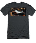 Sleek Silver Supercar At Dusk Evie Carrier T-Shirt