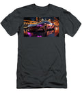 Sleek Supercar in Neon Lights Evie Carrier T-Shirt