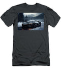 Sleek Supercar in Snowy Mountains Evie Carrier T-Shirt