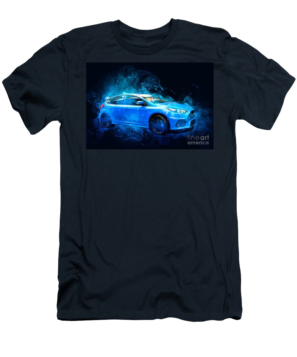 Smk02243 Ford Focus Rs 2016 Hatchback Marietta Beatty T-Shirt