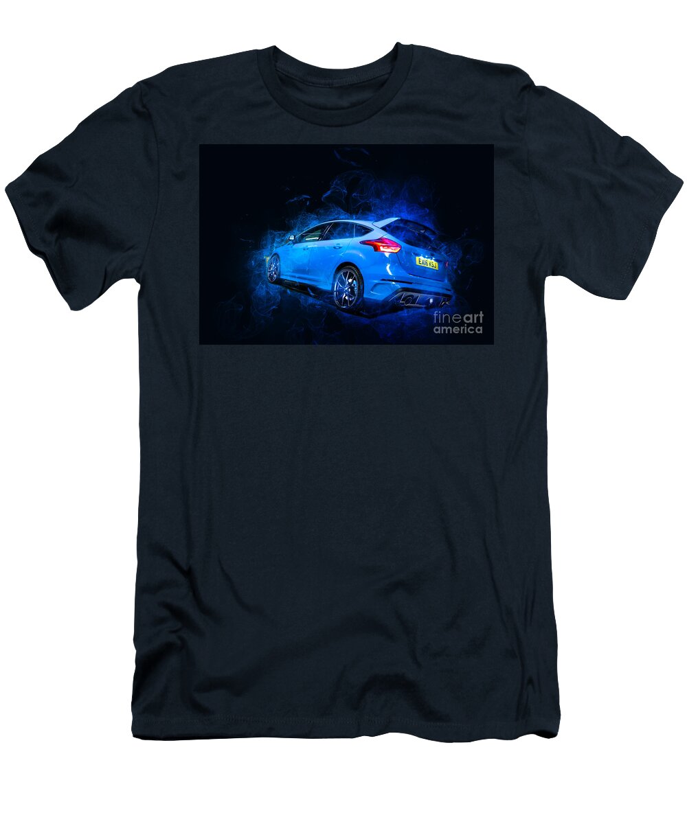 Smk02247 Ford Focus Rs Hatchback Marietta Beatty T-Shirt