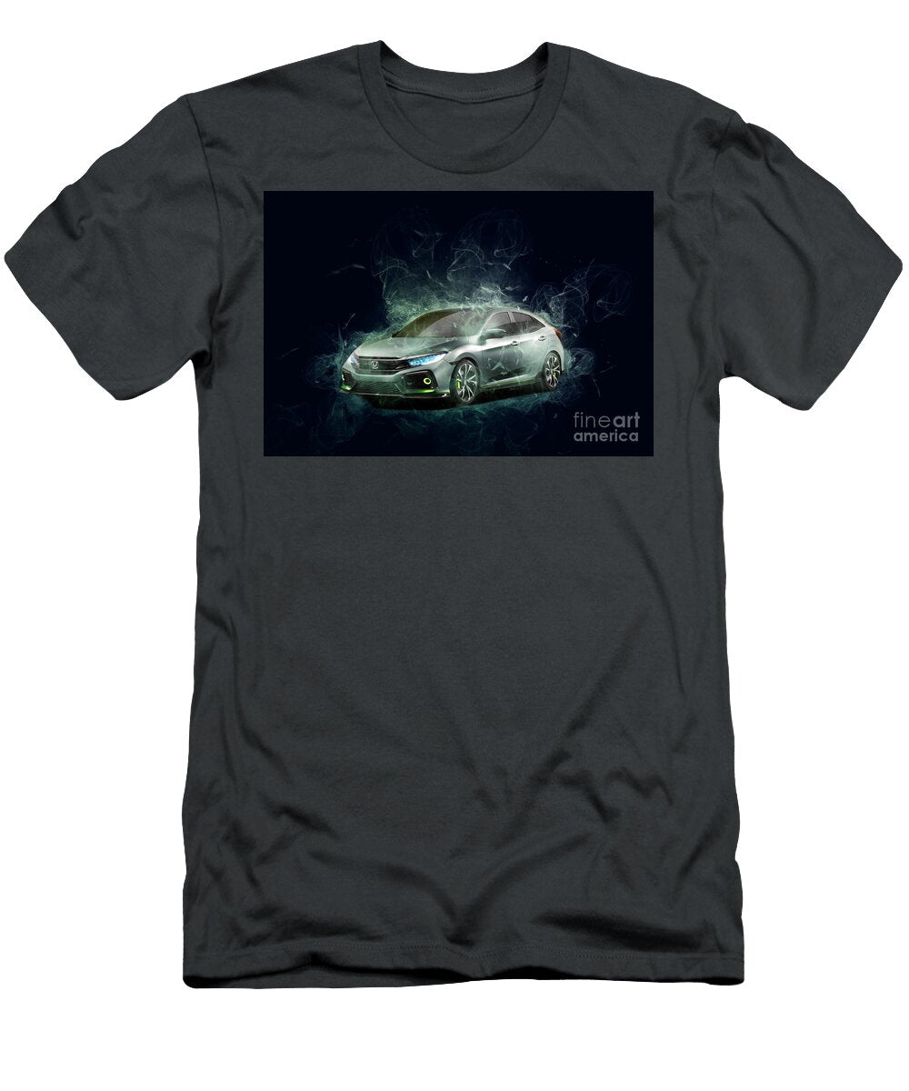 Smk02331 Honda Civic Hatchback Prototype Hatchback Auto 2016 Marietta Beatty T-Shirt