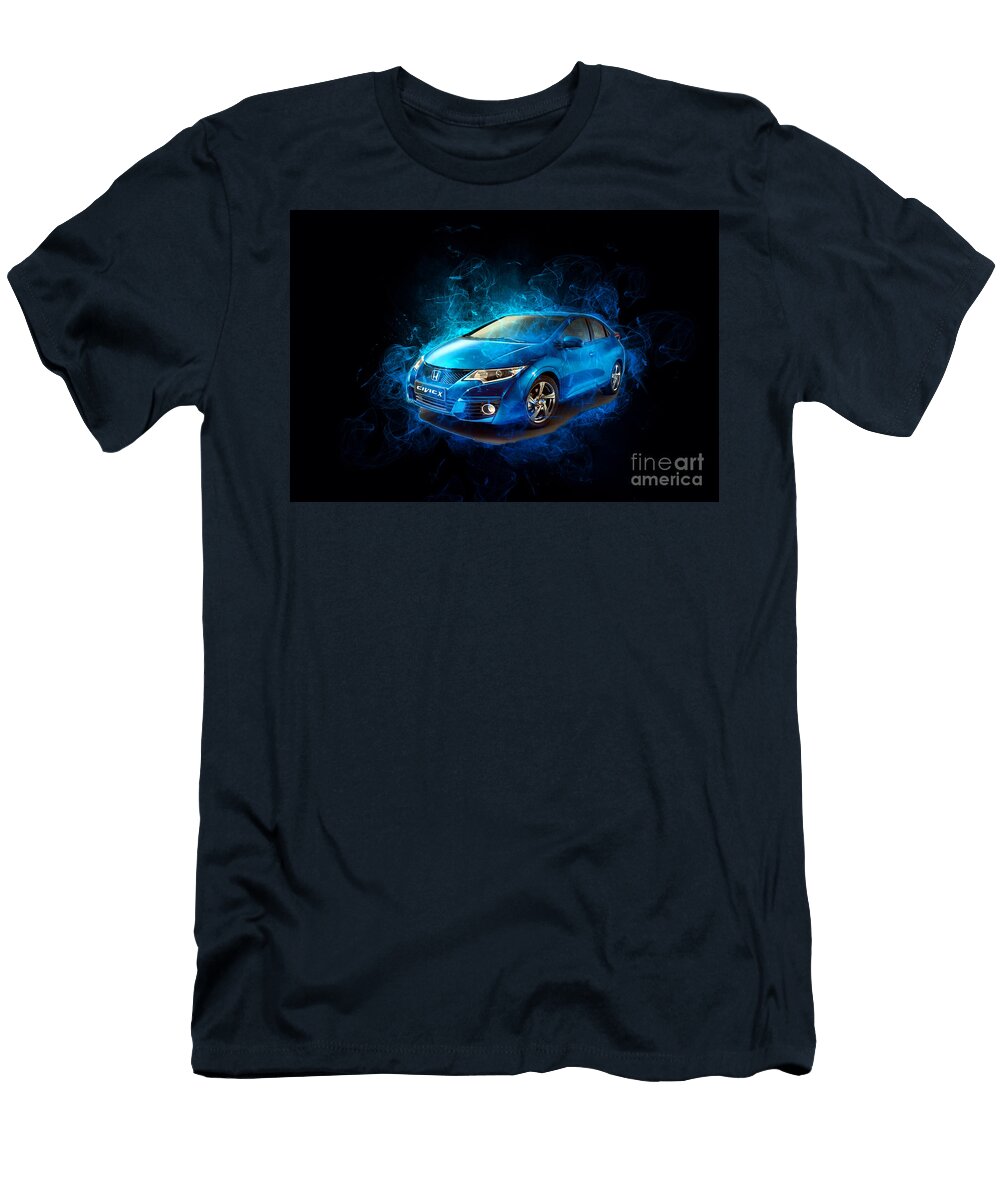 Smk02337 Honda Civic X Hatchback Auto 2016 Marietta Beatty T-Shirt