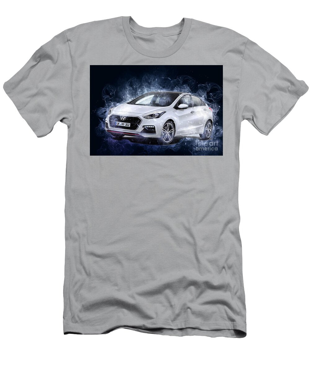 Smk02364 Hyundai I30 Turbo Hatchback Marietta Beatty T-Shirt