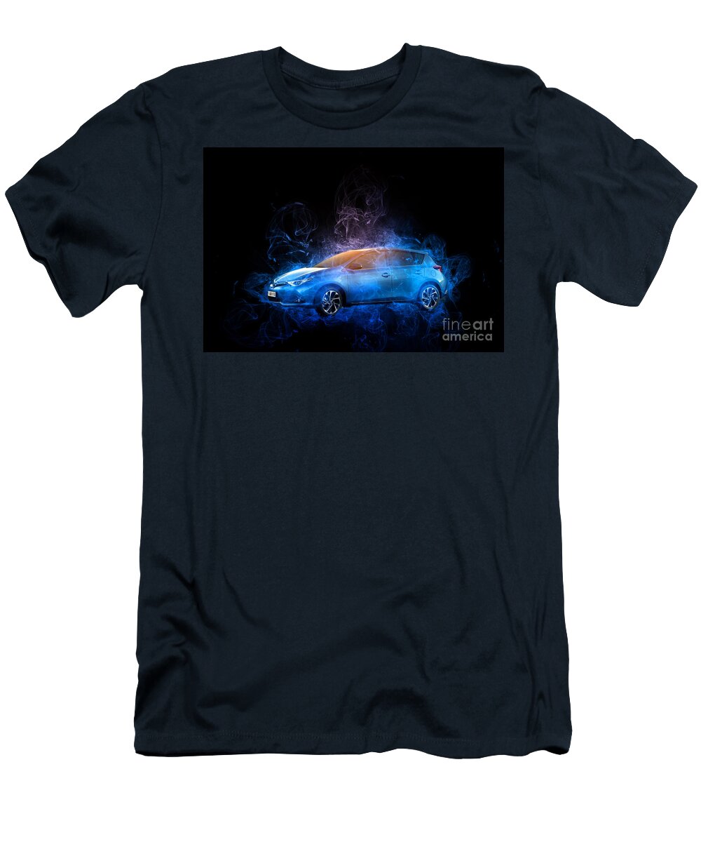 Smk03426 Toyota Auris Hatchback Hybrid Marietta Beatty T-Shirt