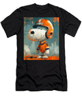Snoopy Quest Against Brewers Logo Ezone Prints T-Shirt