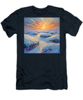 Snow Drifts At Dawn Emma Mickelberg T-Shirt