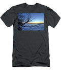Snow on Clear Lake 2 Bonfire Photography T-Shirt