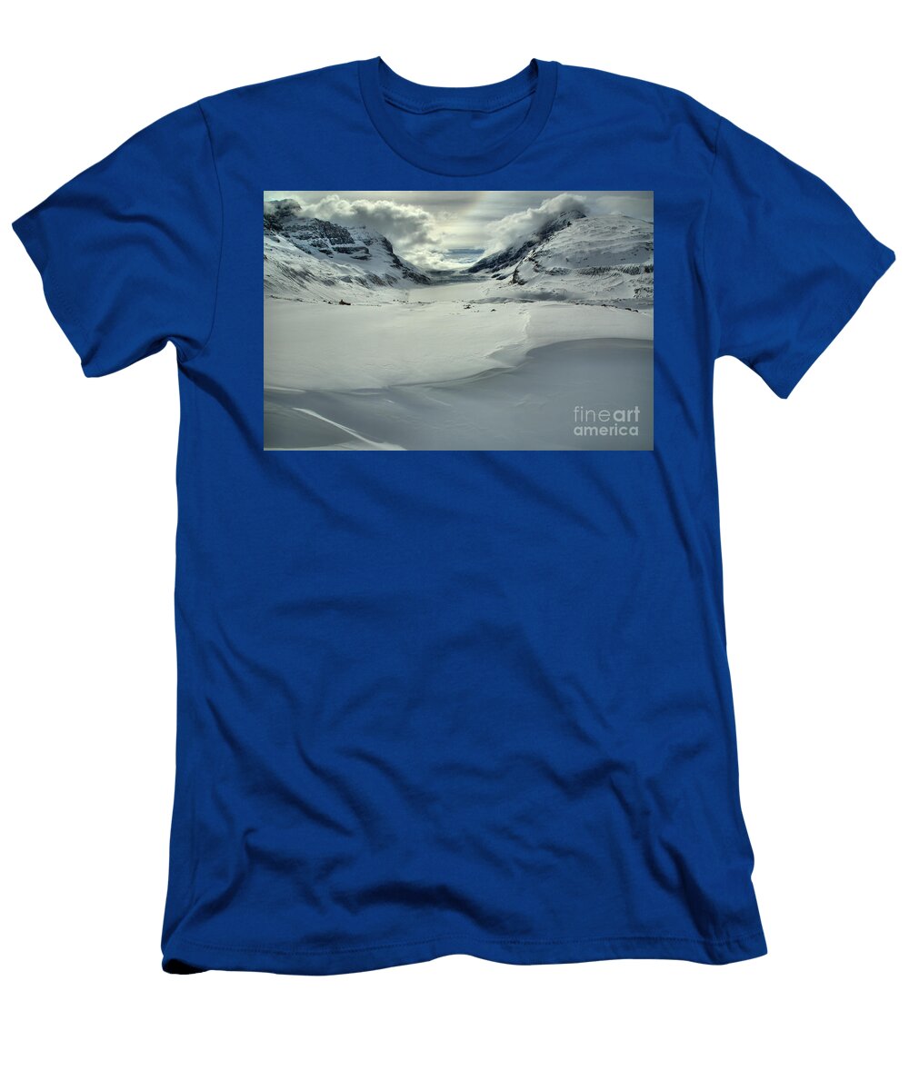 Snowdrift Fill the Foreground Adam Jewell T-Shirt
