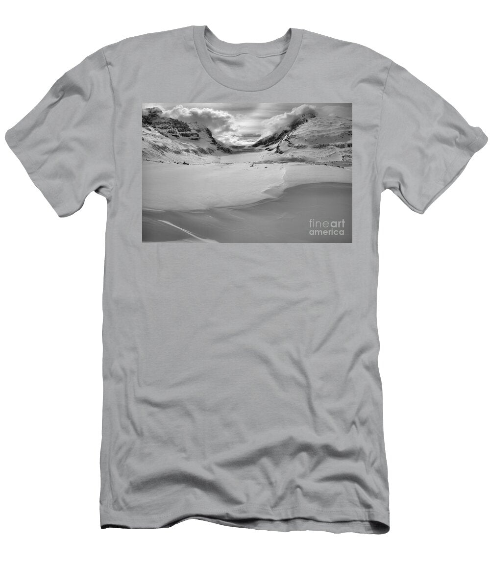 Snowdrifts Glaciers and Clouds Adam Jewell T-Shirt