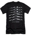 Soichiro Six Sports Cars Silver Silhouettehistory Gabor Vida T-Shirt