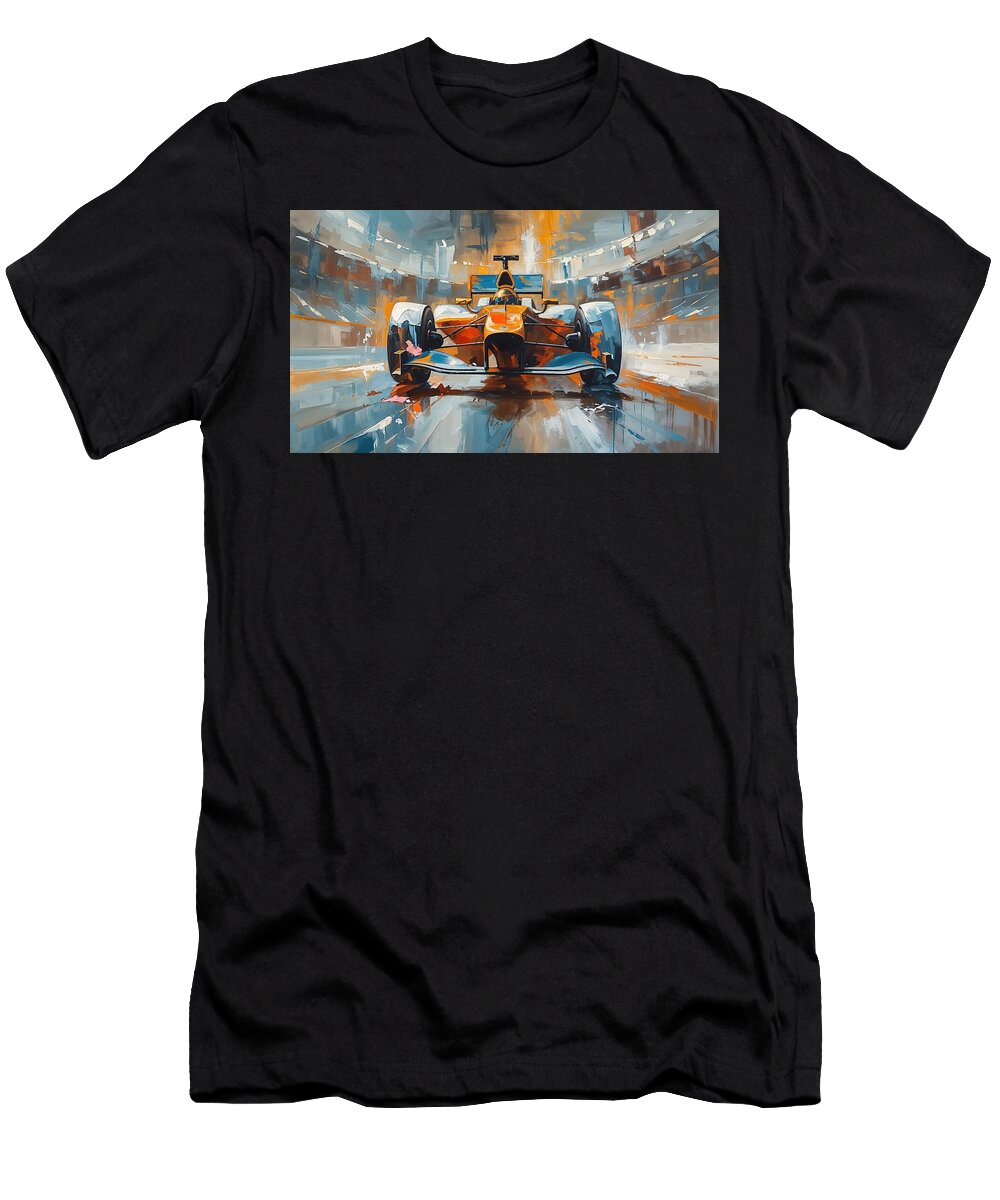 Speeding Formula Race Car Gull G T-Shirt