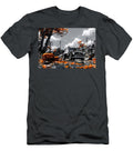 Spooky Halloween Drive with a Vintage Mini Cooper Roadster and Pumpkins Clark Leffler T-Shirt