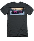 Sportscar in Snowy Forest Evie Carrier T-Shirt