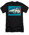 Sporty Volkswagen Hatchback Car Illustration Volkswagen Golf Gti 2015 Hatchback Modern Vehicle Styli Hollie Love T-Shirt