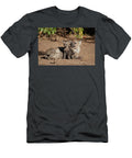 Spotted Hyena Female and Cub Resting Mashatu Game Reserve Suzi Eszterhas Natureplcom T-Shirt