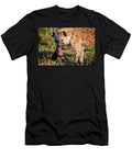 Spotted Hyena Mother Carrying 23 Weeks Cub to the Den Eric Baccega Natureplcom T-Shirt