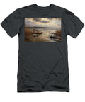 Spring Ice Drift on the River Jurmala Aleksandrs Drozdovs T-Shirt
