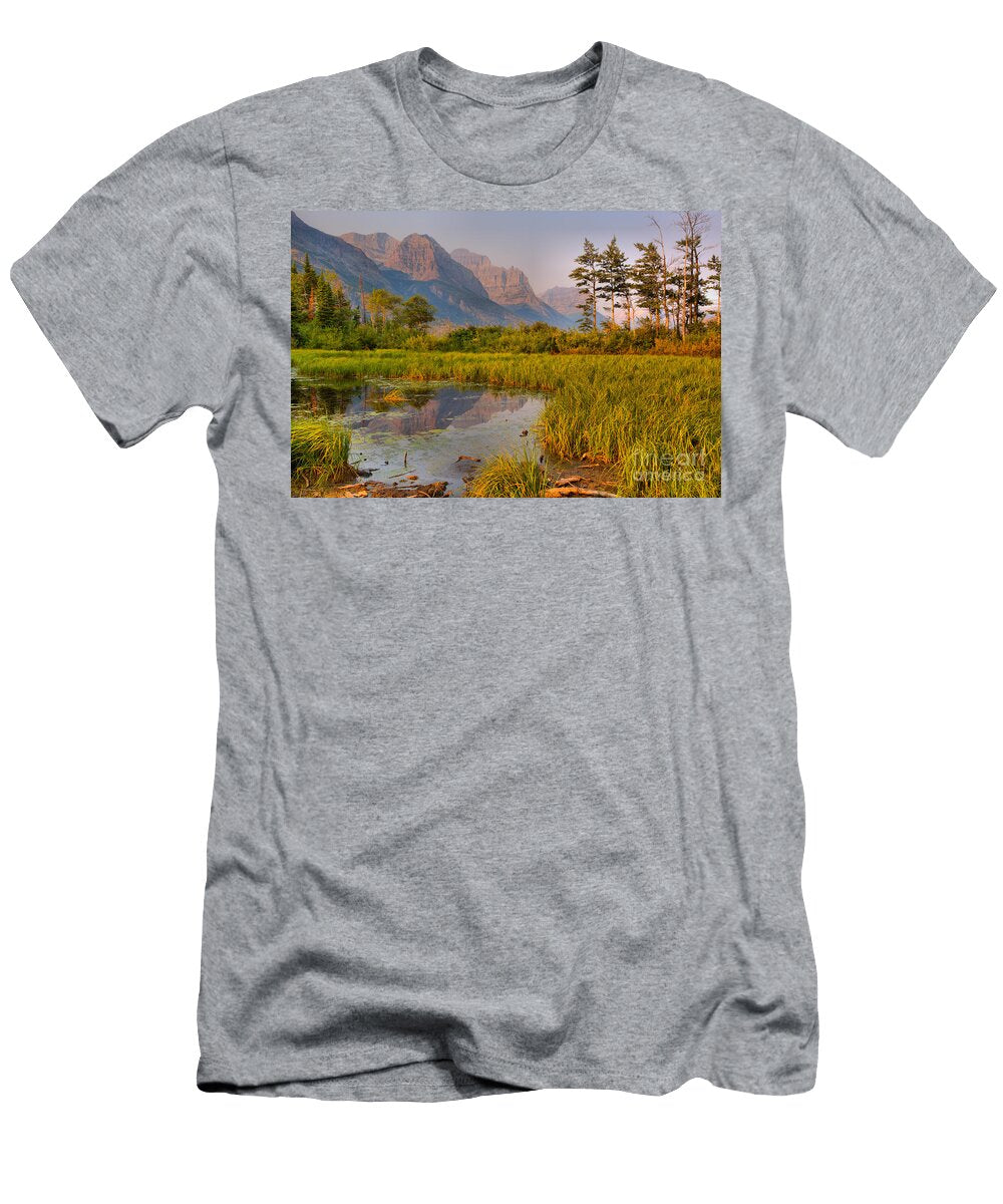 St Mary Wetlands Reflections Adam Jewell T-Shirt