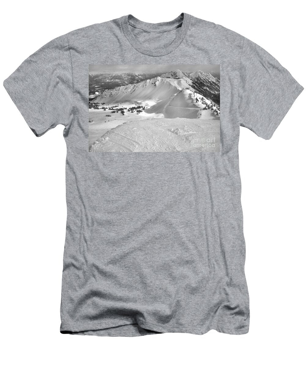 Stairway to Heaven Views Black and White Adam Jewell T-Shirt