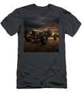 Steampunk Hotrod Roadster on Desert Sands Yo Pedro T-Shirt