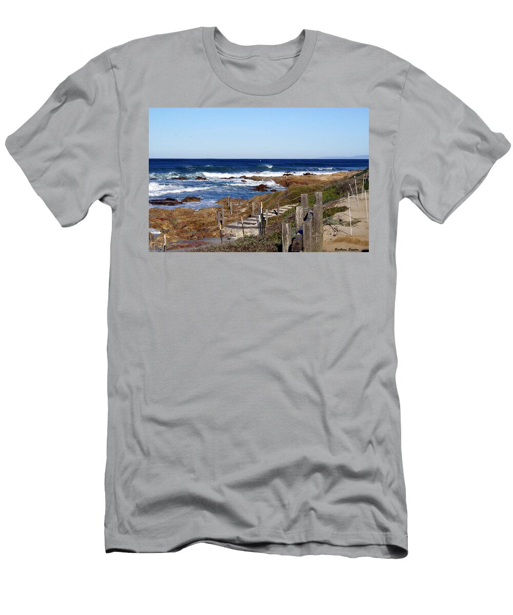 Steps to the Sea Barbara Snyder T-Shirt