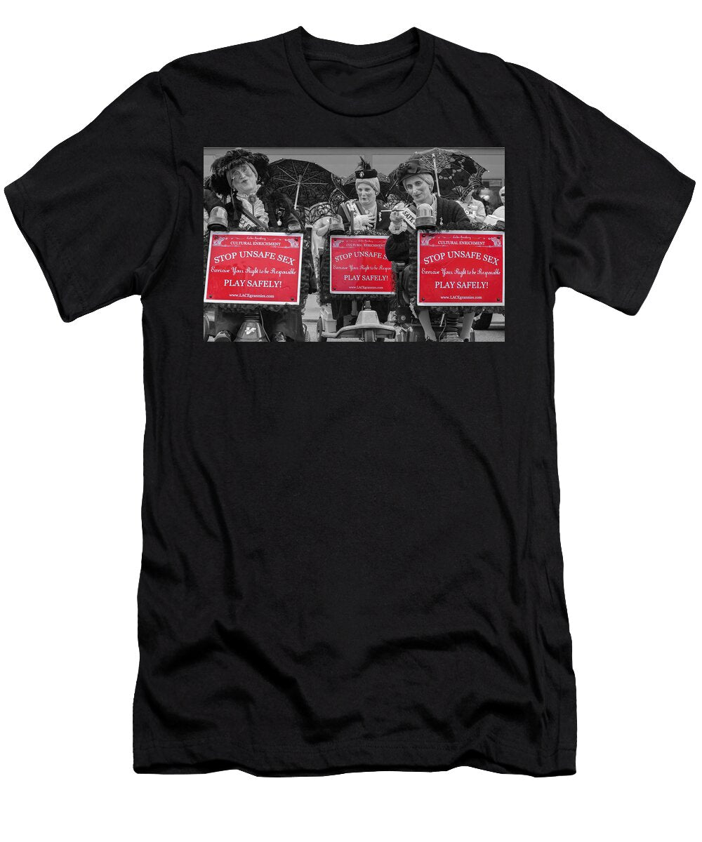 Stop Unsafe Sex Scott Campbell T-Shirt