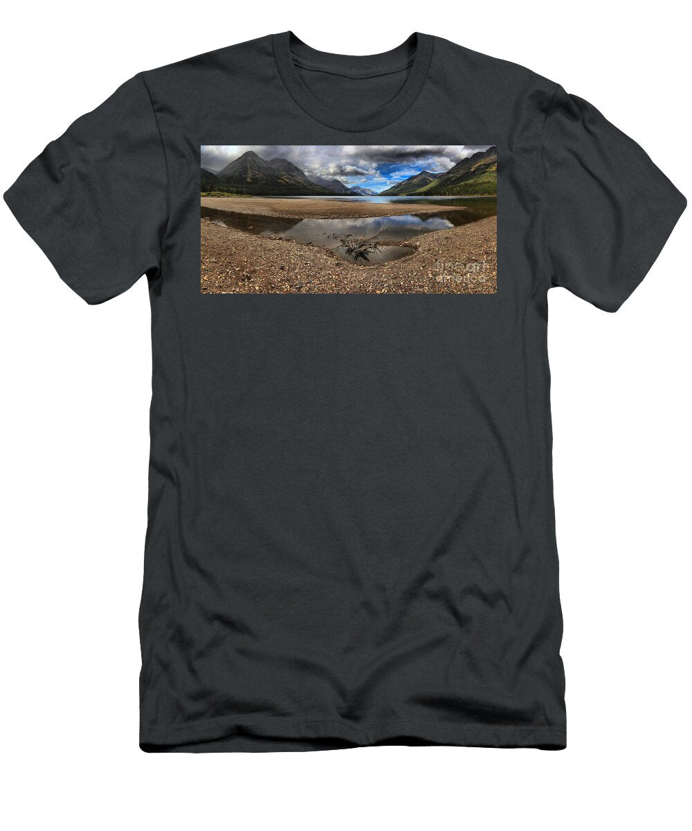 Storms Over Upper Waterton Lake Adam Jewell T-Shirt