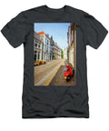 Street in Dordrecht and a Red Scooter Alexey Stiop T-Shirt
