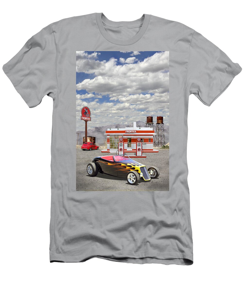 Street Rod At Frontier Station Mike Mcglothlen T-Shirt