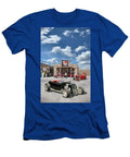 Street Rods At Mobil Station Mike Mcglothlen T-Shirt