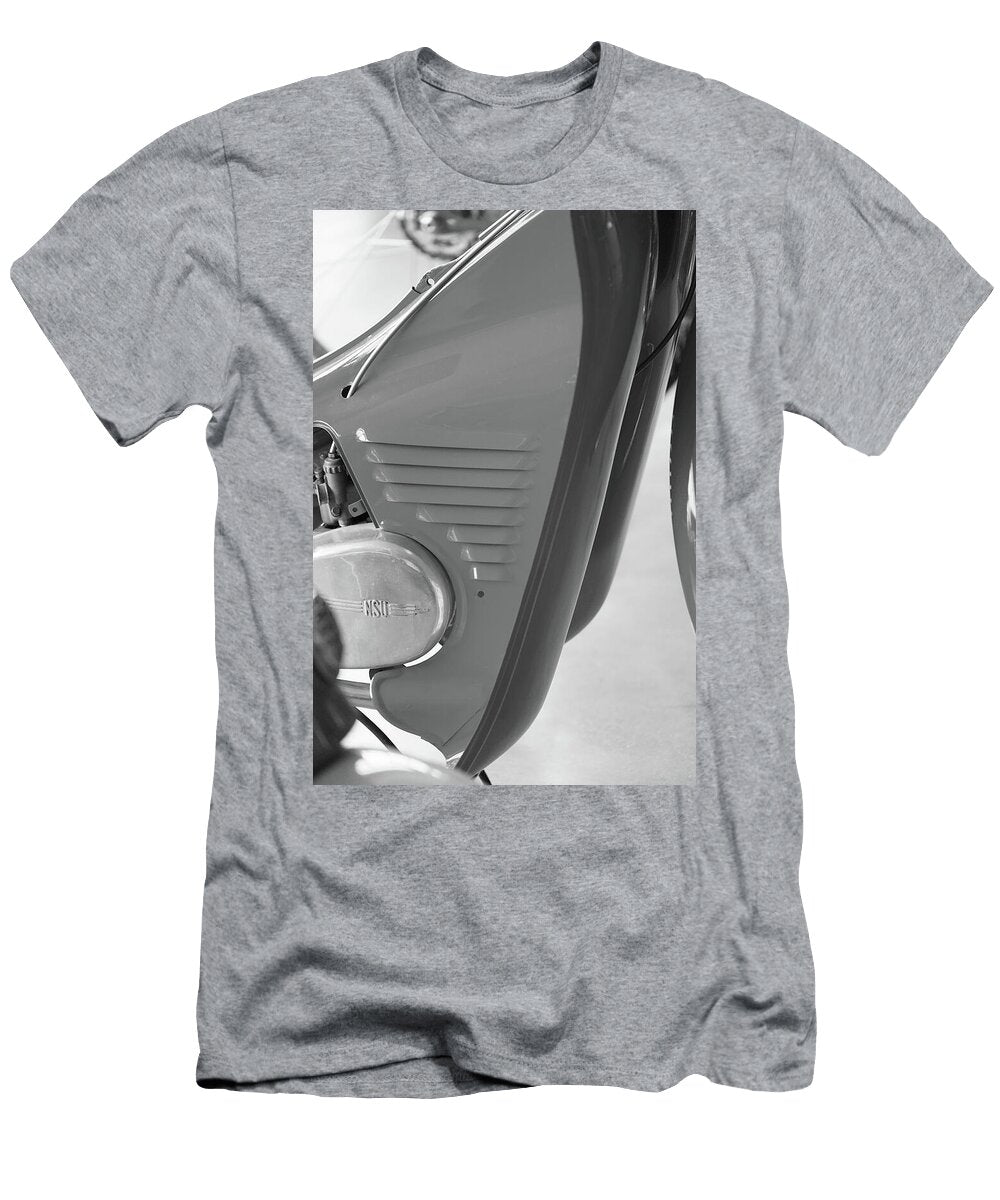 Study of Nsa Motor Scooter in Monochrome Richard Reeve T-Shirt
