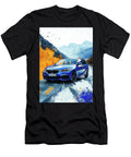 Stunning Blue Car in the Mountains Donato Williamson T-Shirt
