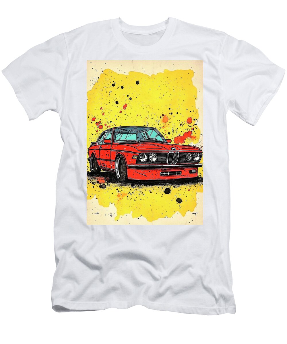 Stunning Red Sports Car Art Donato Williamson T-Shirt