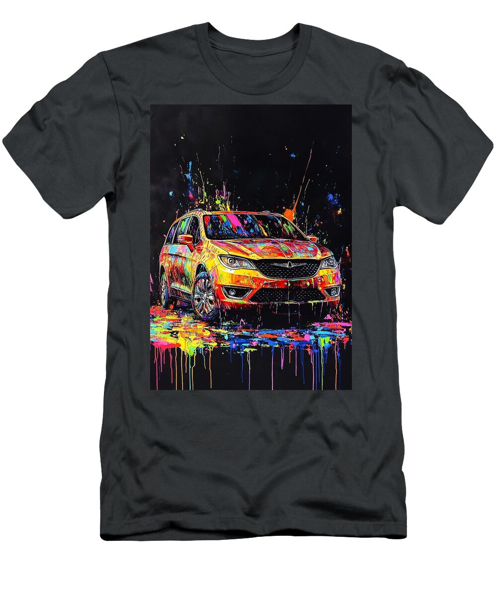 Stunning Spacious Family Minivan in Motion Merssi Norely T-Shirt