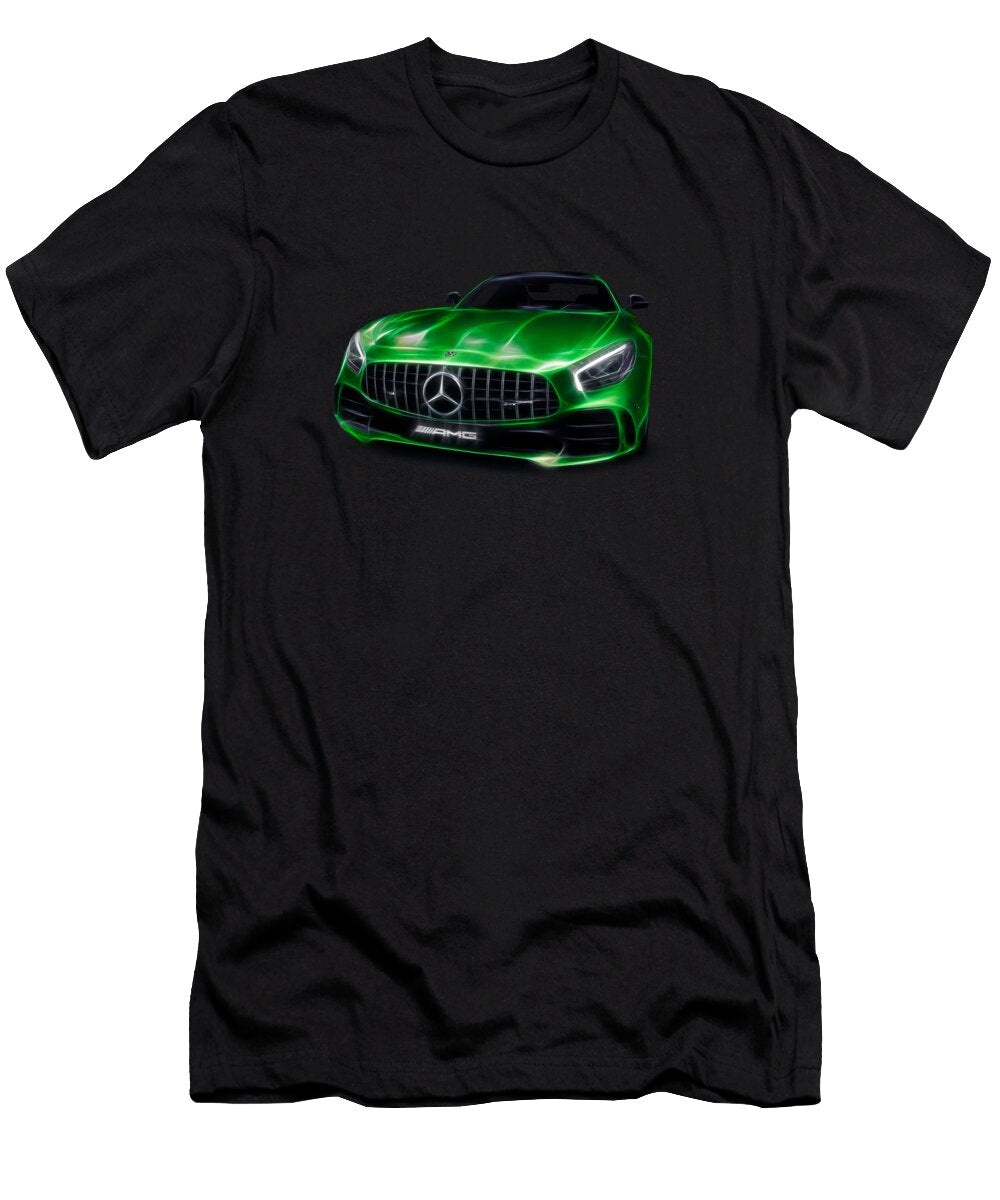 Stylized Illustration 2017 Mercedes Amg Gt R Coupe Sports Car Aleksey Maxim Maximimages Prints T-Shirt