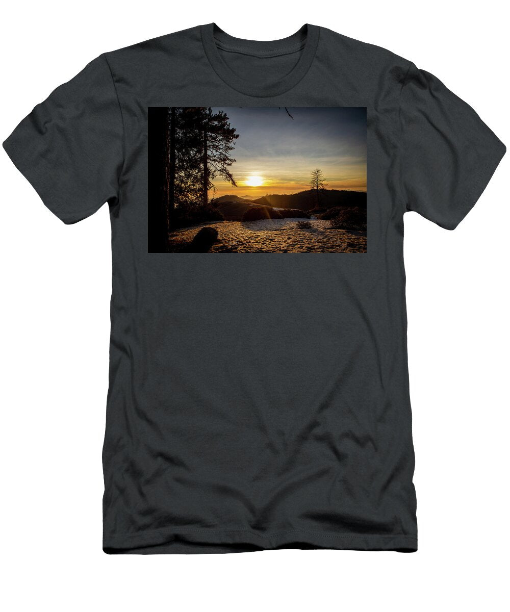 Sunset in Sequoia Aileen Savage T-Shirt