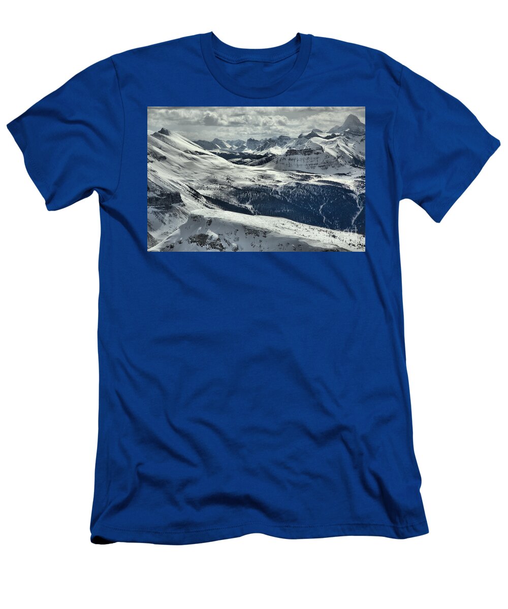 Sunshine Village Assiniboine Views Adam Jewell T-Shirt