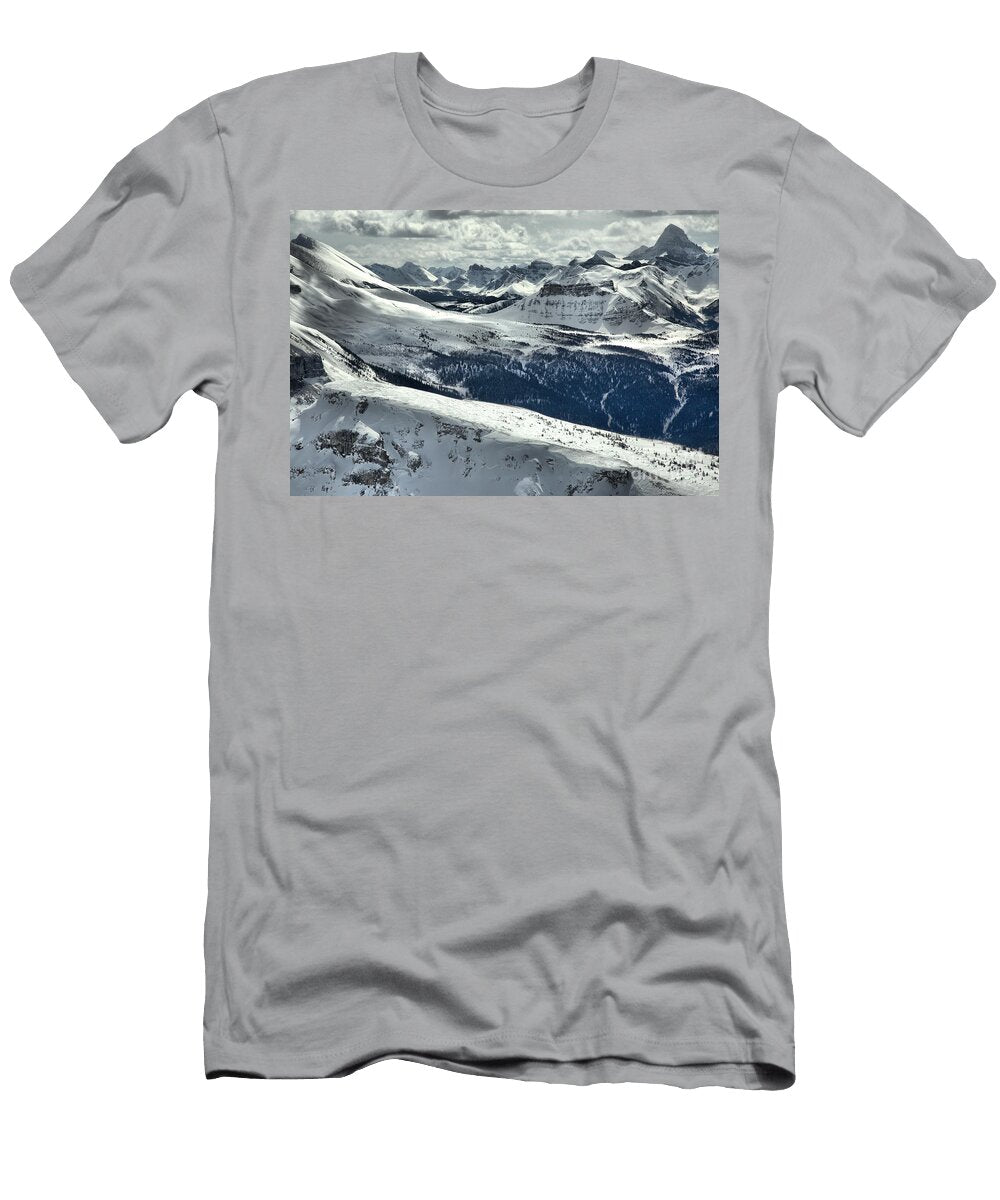 Sunshine Village Canadian Rocky Mountain Views Adam Jewell T-Shirt
