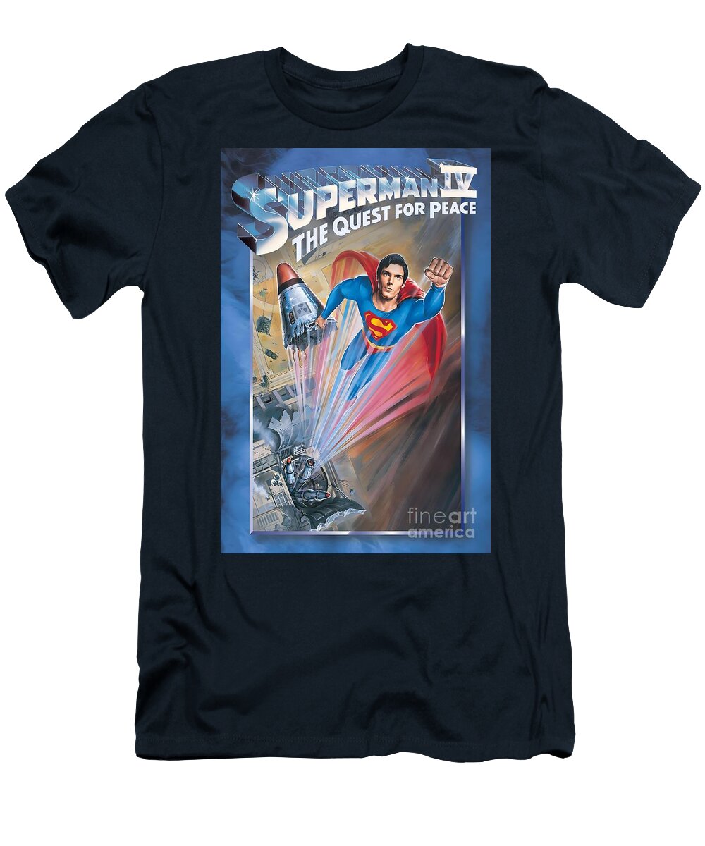 Superman Iv the Quest for Peace 1987 Gabriel Atelier T-Shirt