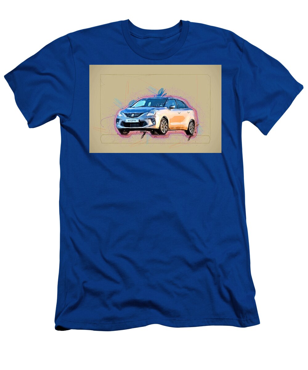 Suzuki Baleno Hatchbacks 2019 Cars Compact Japanese Ola Kunde T-Shirt