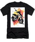 Suzuki Burgman 400 Dynamic Scooter Illustration Vibrant Art Jennifer Moore T-Shirt