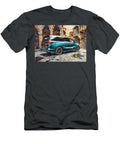 Teal Honda Odyssey Minivan Parked on a City Street Kari Goldfalse T-Shirt