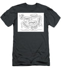 Teenage Slang Speech Bubbles Drawing Frank Ramspott T-Shirt