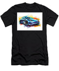 Tesla Model 3 Automotive Art Clark Leffler T-Shirt